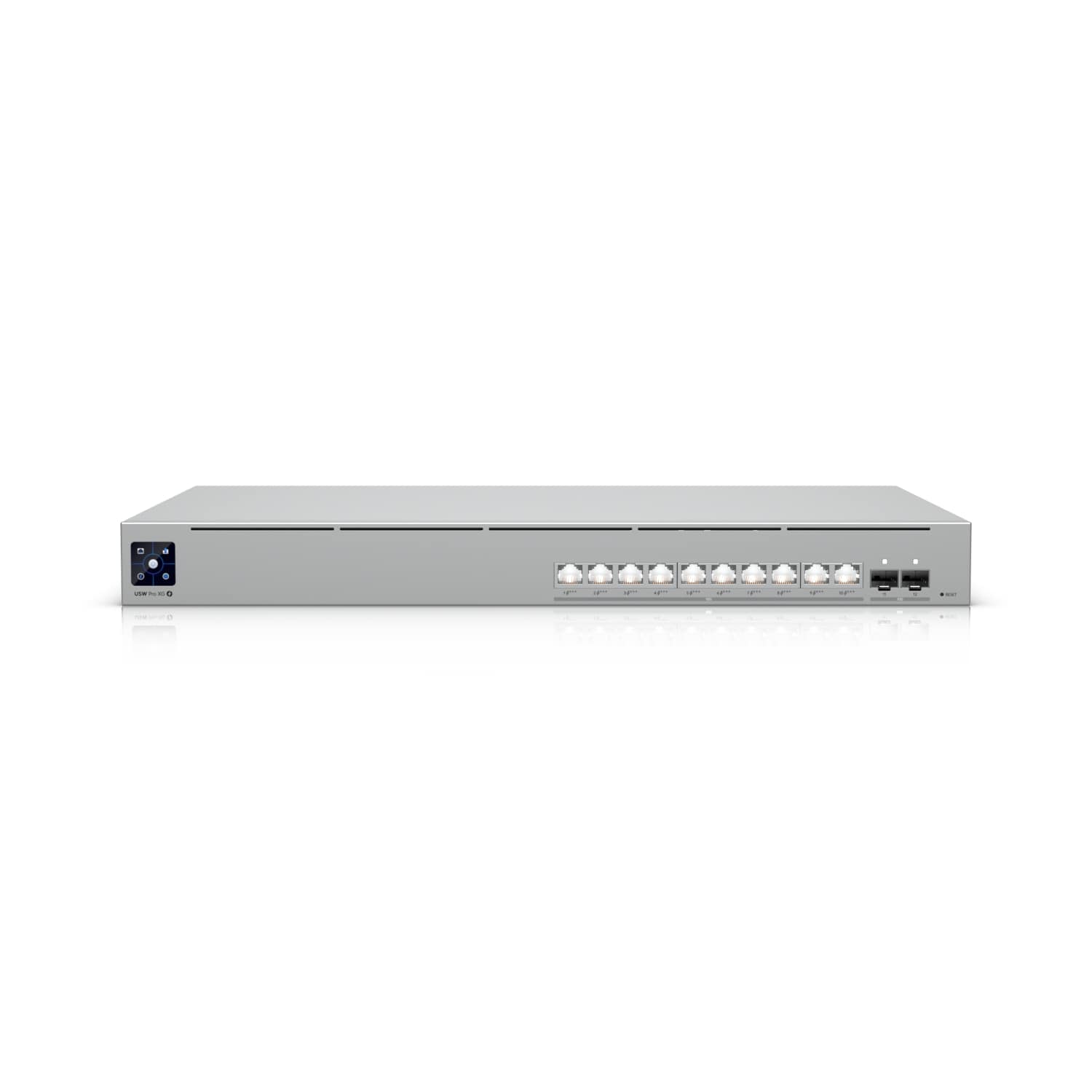 Ubiquiti Pro XG 10 PoE, 1U,Professional-grade 10-port, Layer 3 Etherlighting PoE+++ Switch,(10) 10 GbE and (2) 10G SFP+ Ports, Ubiquiti Pro XG 10 PoE, 1U,Professional-grade 10-port, Layer 3 Etherlighting PoE+++ Switch,(10) 10 GbE and (2) 10G SFP+ Ports,